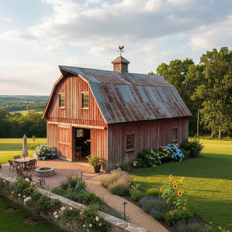 Barn Construction in Conroe, TX