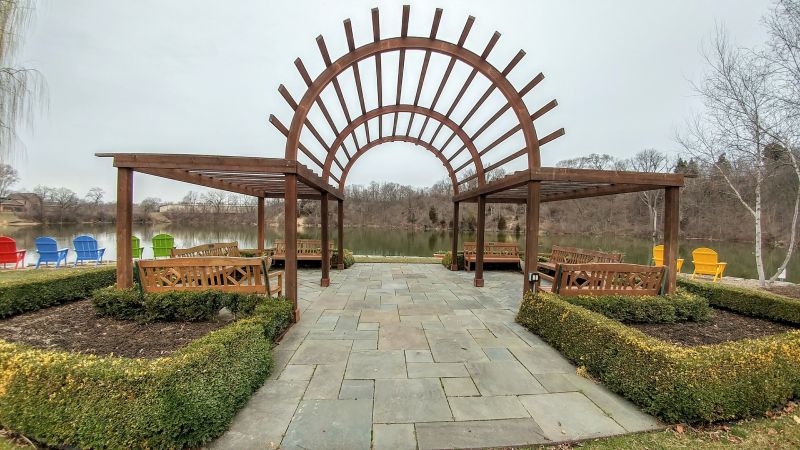 Garden Arbor Installation in Conroe, TX