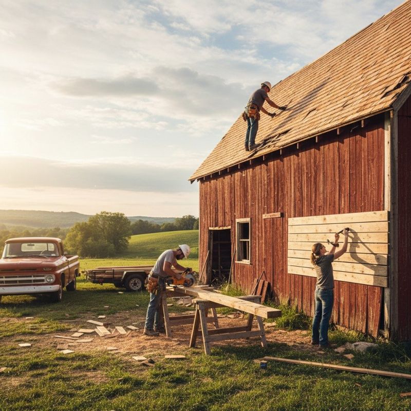 Barn Siding Repair in Olathe, KS