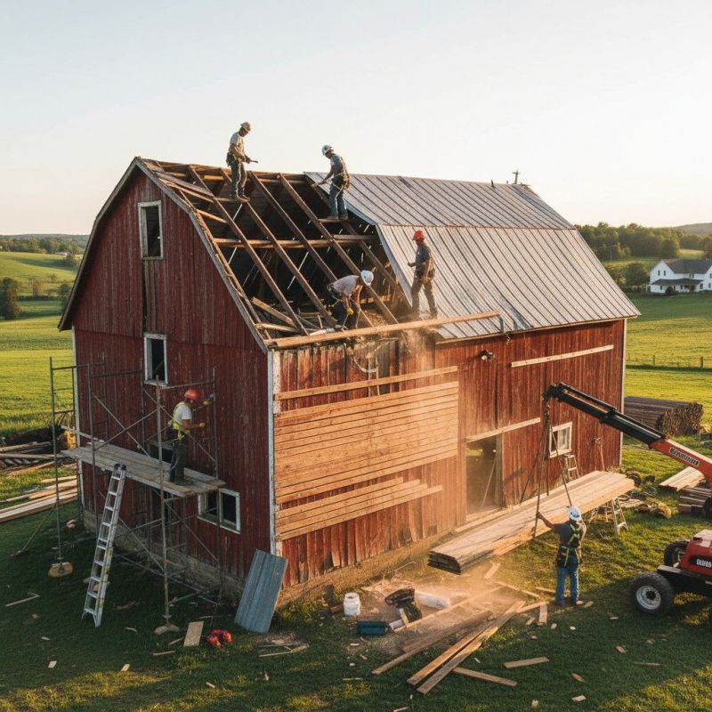 Barn Siding Repair in Alpharetta, GA