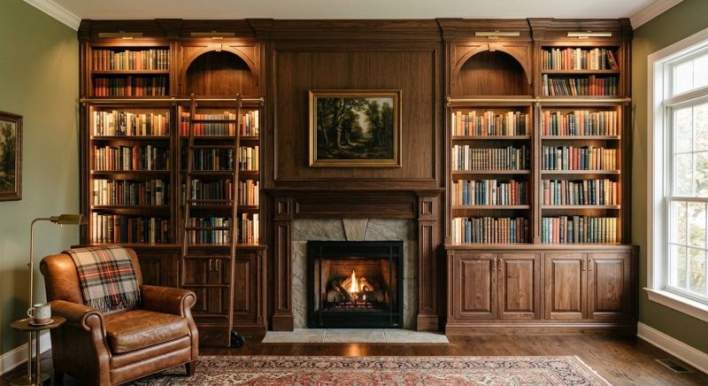 Bookshelves Installation in Woodbridge, VA