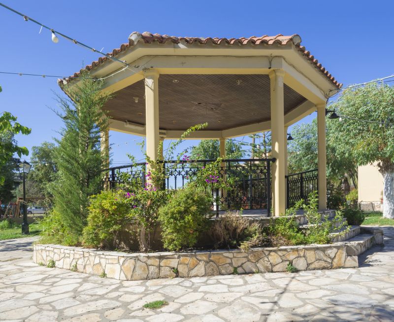 Cedar Gazebo Installation in Wilmington, NC