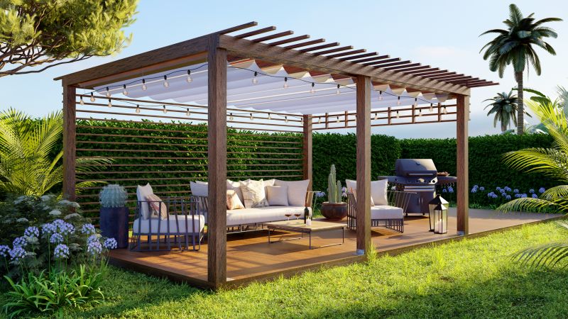 Covered Pergola Installation in Conroe, TX
