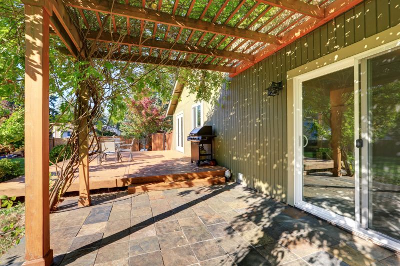 Curved Pergola Installation in Conroe, TX