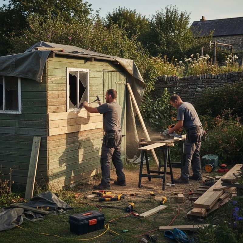 Storage Shed Repair in Kansas City, KS