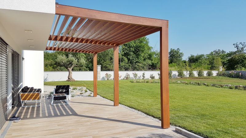 Wood Pergola Installation in Wilmington, NC